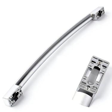 Imagem de WR12X37485 Maçaneta de porta de geladeira compatível com GE Hotpoint RCA Kenmore Fridge Sears Handle, WR12X37485 Substituição do puxador do freezer PD00074459 4975820 AP7018698 PS16554855 EAP16554855