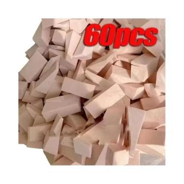 Imagem de Esponja De Maquiagem Macia Em Formato De Cunha Para Base 20 60 100 Uni