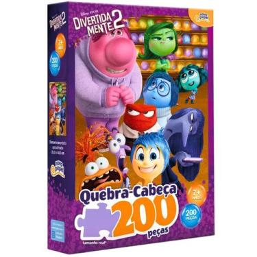 Imagem de Quebra Cabeça Original Divertida Mente 2 200 Peças