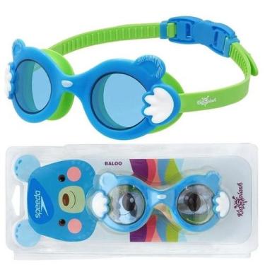 Imagem de Oculos de Natação Infantil Speedo Baloo, Azul, Verde