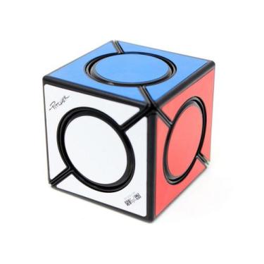 Imagem de Cubo Mágico Profissional Original QiYi Diferente Six Spot Preto