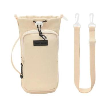 Imagem de Bolsa Portátil Para Garrafa De Água Com Alça Ajustável Para Caminhadas