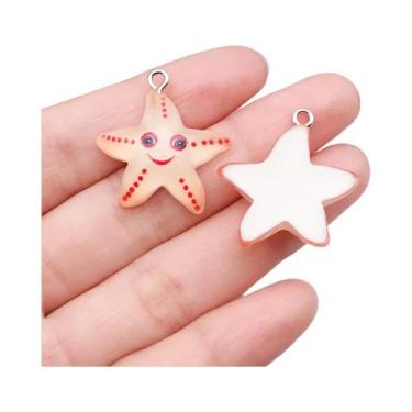 Imagem de Pingentes De Resina Com Tema Oceano: Caranguejos De Desenho Animado Pa