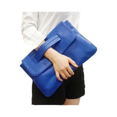 Imagem de Bolsa Clutch Envelope Feminina Grande De Moda, Bolsa Transversal De Al