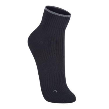 Imagem de Meia Lupo Sport Cano Médio Perfomance Emana 3385-015, Preto, 41-44