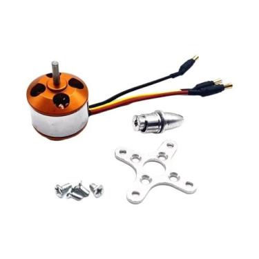 Imagem de Motor Brushless De Alta Potência 1000KV 1400KV 2200KV 2450KV Para Aero