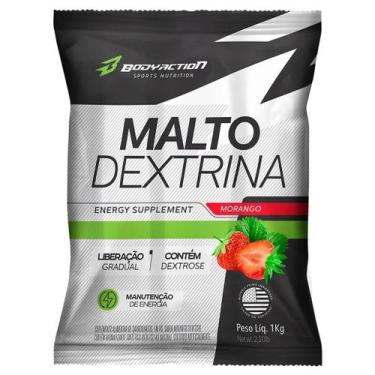Imagem de Maltodextrina 1 KG - BodyAction Suplemento Energético, LARANJA COM ACE