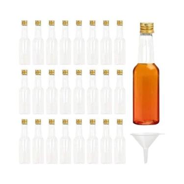 Imagem de Mini Garrafas De Licor 30pcs Garrafas Plásticas Vazias Reutilizáveis P