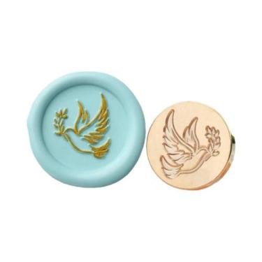 Imagem de Convites De Casamento, Envelopes Decorativos, Selo De Cera De Latão Co