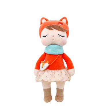 Imagem de Boneca Metoo Doll Original Angela Floresta Bichos Raposa 35 cm