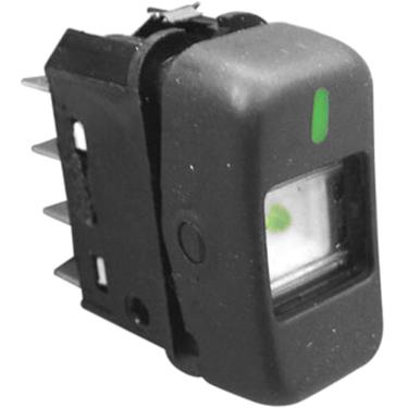 Imagem de Interruptor Tecla 24v Preta Mercedes Caminhões ônibus