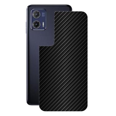 Imagem de Película Moto G73 5G - Traseira Fibra Carbono Preta -Gshield