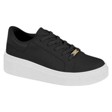 Imagem de Tênis Vizzano Casual Flatform - Feminino - Preto - 35, Preto, 35