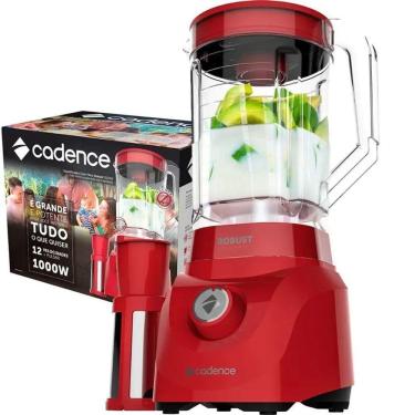 Imagem de Liquidificador Cadence 1000W 3,3l Robust Liq4 C-garantia Vermelho 110V