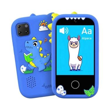 Imagem de Brinquedo De Telefone Touchscreen De 2.8 Polegadas Para Crianças Com G