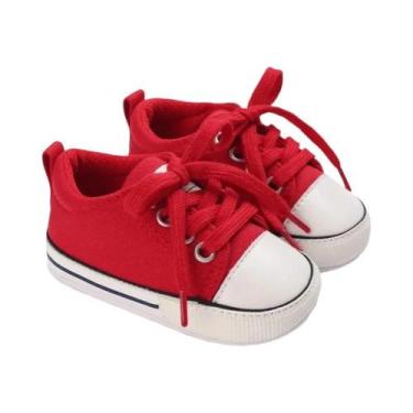 Imagem de Tênis Unissex Para Bebês, Lona, sola De Borracha Antiderrapante, Confo