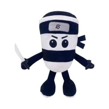 Imagem de Brinquedo De Pelúcia Italiano Brainrot Tung Tung Tung Sahur, Boneco De