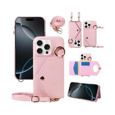 Imagem de Capa De Telefone Em Couro PU Com Espelho Para Samsung Galaxy A12 A13 A
