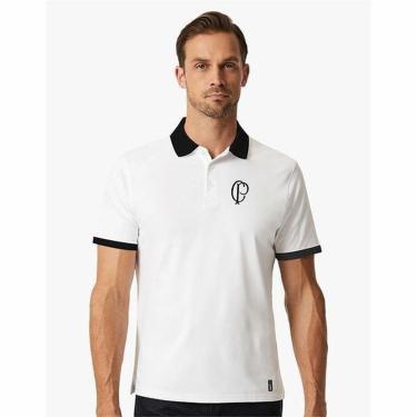 Imagem de Camisa Pólo Comemorativa 1913 Corinthians Retrô Masculina-Masculino