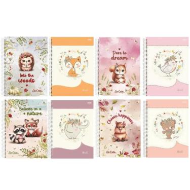 Imagem de Caderno Espiral Capa Dura 01 Matéria - 80 Folhas - So Cute - São Domin