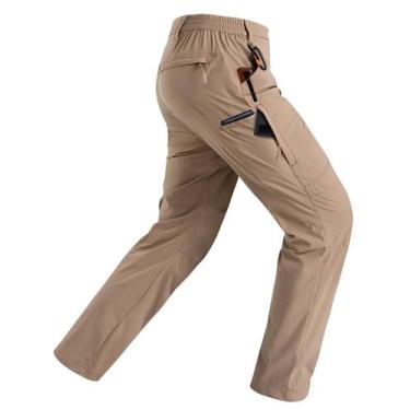 Imagem de Calças de caminhada Rapoo masculinas, leves, impermeáveis, 36x34