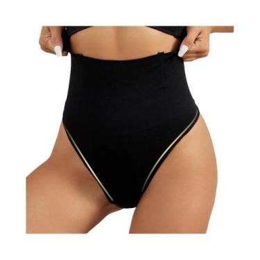 Imagem de Calcinha Modeladora De Cintura Alta Para Mulheres, Controle De Barriga