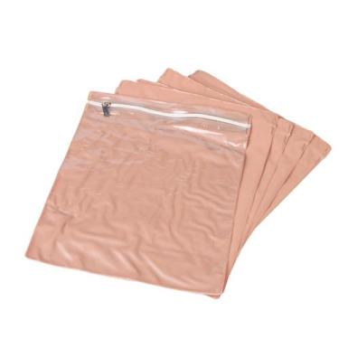 Imagem de Kit 5 Peças Saco Organizador Impermeável com Zíper e Visor Transparent