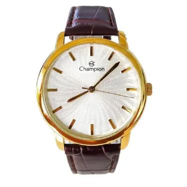Imagem de Relógio CHAMPION masculino dourado analogico quartz CN20631B