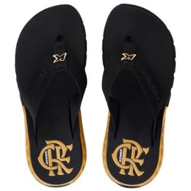 Imagem de Chinelo Kenner Rakka Flamengo Masculino Preto-Masculino