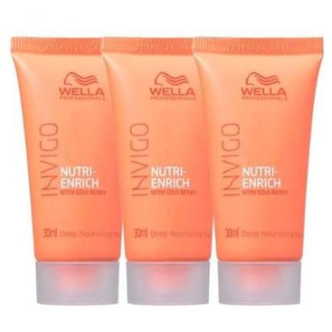 Imagem de Wella Professionals Invigo Nutri-Enrich Kit com Três Máscaras Condicionadoras Kit-Unissex