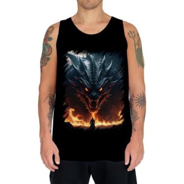 Imagem de Camiseta Regata Leviathan Infernal Fogo 1, G