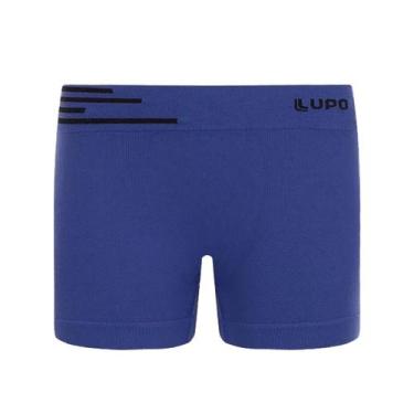 Imagem de Cueca Infantil Boxer Kids Microfibra Sem Costura Lupo - Lupo Kids, M, 