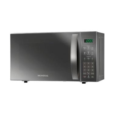 Imagem de Micro-Ondas Mondial Cinza e Espelhado 1200W MO-01-21-E, 220V