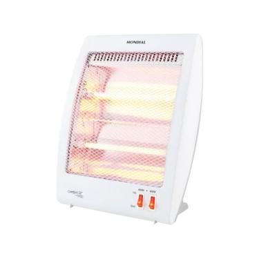 Imagem de Aquecedor Halógeno Comfort Air Mondial Cinza e Branco 800W A-09, Branc