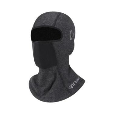 Imagem de Balaclava De Motocicleta Corta-Vento Quente, Máscara Facial Completa R