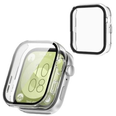 Imagem de Bumper acrílico com vidro para Huawei Fit 3 - resistente - Genérica