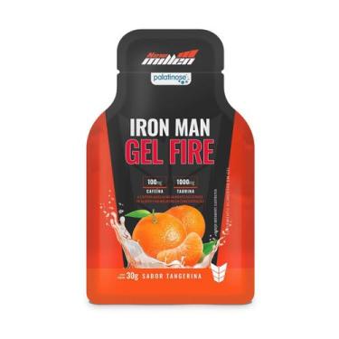 Imagem de Iron Man Gel Fire - 1 Sachê 30g Tangerina - New Millen