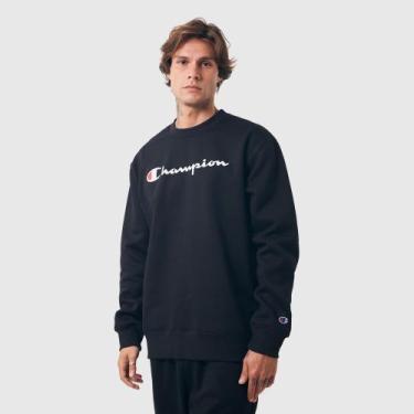 Imagem de Moletom crewneck champion athletic script logo ink, XGG
