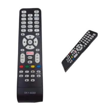 Imagem de Controle Remoto Compatível Tv Aoc Smart Lcd Led Botão Netflix 8050 - J