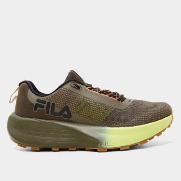 Imagem de Tênis Fila Skywind Masculino, Verde, Preto, 40