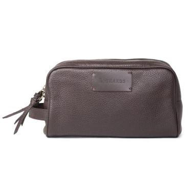 Imagem de Necessaire Masculina Richards RCH Gael Couro Para Viagem Organizador, 