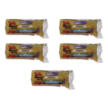 Imagem de Kit 5 und. Massa Pronta Pesca Mafish Pescador Fedidinha 200g Mesmo Sab