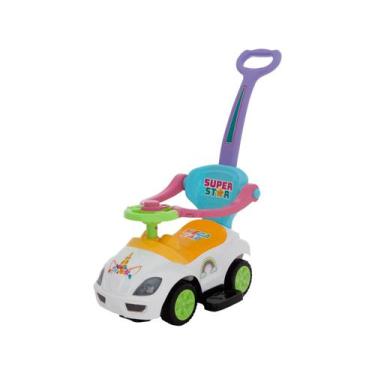 Imagem de Carrinho De Passeio Bebê Triciclo Infantil Mega Car Rosa - Xplast, Col