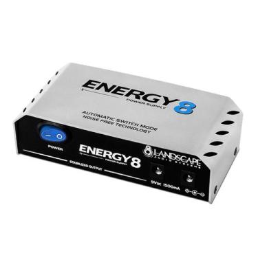 Imagem de Fonte para até 8 pedais energy e8 landscape 9v-1500ma