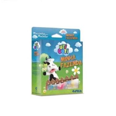 Imagem de Kit Massinha Minha Fazenda 600101 Uti Guti