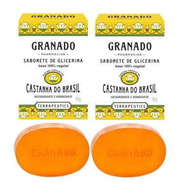 Imagem de Kit 2 Sabonete Phebo Granado Castanha do Brasil Glicerina Vegetal Natu