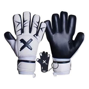 Imagem de Luva Goleiro Infantil Difai Spider Látex Profissional -, Branco, 5