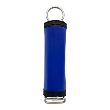 Imagem de Poolzilla Pacote com 1 envoltório de mola de piscina, capa de mola azul para cobertura de piscina com gancho e laço para fácil instalação, feito de lona de PVC revestido de vinil reforçado e resistente, mola não incluída