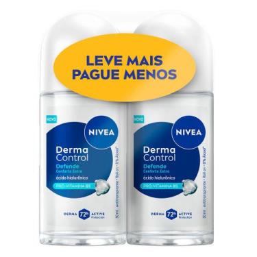 Imagem de Desodorante Nivea Derma Control Defende Confort Extra Roll-On Antitran
