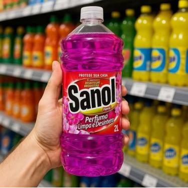 Imagem de Desinfetante sanol floral 2l 2001